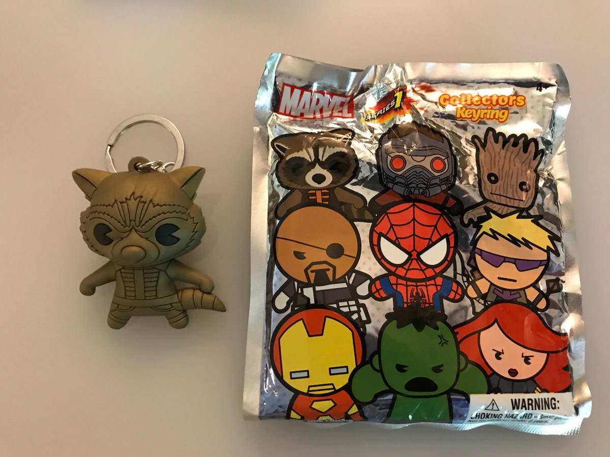 Figural MARVEL Comics Series 1 - 3D Keyring Keychain w/ Package