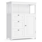 Badezimmerschrank, mit 3 Schubladen,verstellbare Ablage BBC542P31V1