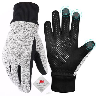 Winter Gloves -10  3M Thinsulate Warm Gloves Touchscreen Bike Gloves