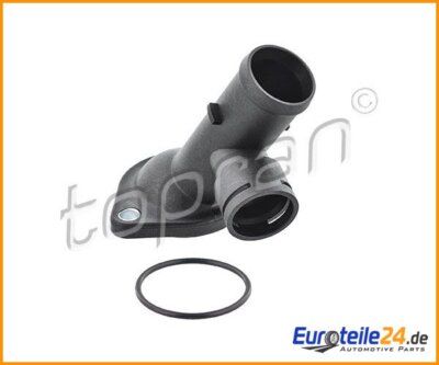 Coolant flange Topran 114417 front longitudinal for VW Passat