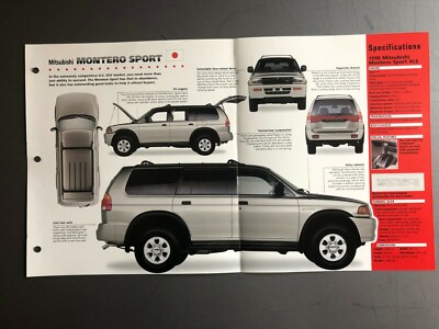 1997 Mitsubishi Montero Sport SUV IMP 