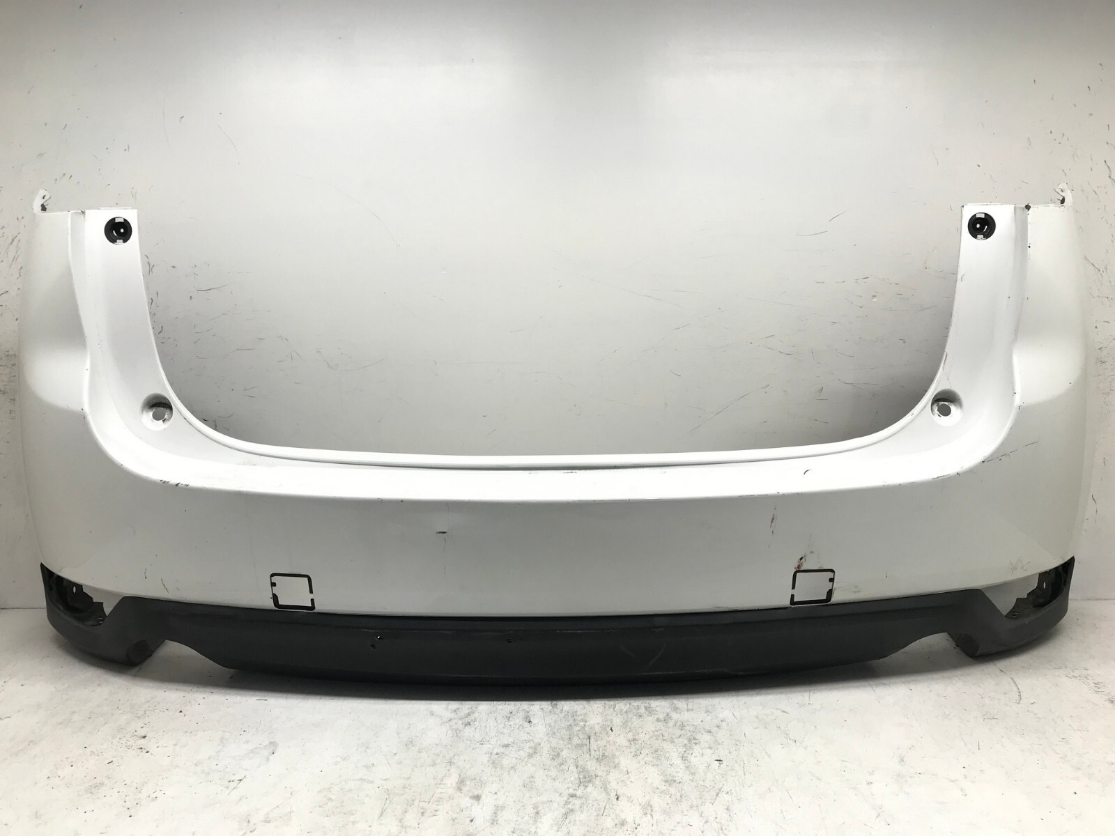 Rear Bumper Cover White Mazda CX 5 Sport Grand Touring 17 2018 KB8A-50221 OEM