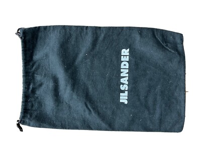 Jil Sander Logo dust bag cover Genuine storage pouch med authentic travel 13x8,5