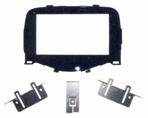 2T Chiave Di Ricambio Telecomando Scocca Per Toyota Aygo 2x PULSANTE Batteria - Foto 4