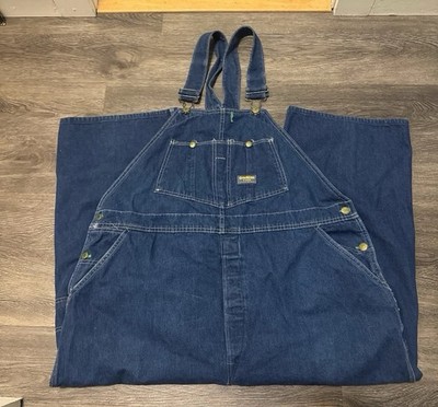 OSHKOSH B'Gosh Union Made Sanforized DENIM OVERALLS Vestbak Low