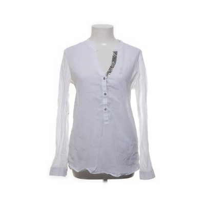 Emily van den Bergh, Bluse, Größe: 38, 4682-135930, Weiß, Baumwolle #7A8