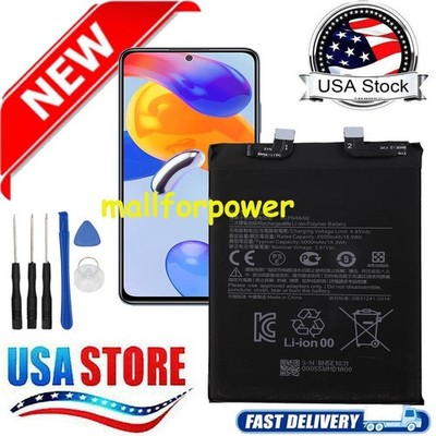 New Battery BN5E For Xiaomi Redmi Note 11E Pro / Note 11 Pro 5G /Poco X4 Pro 5G