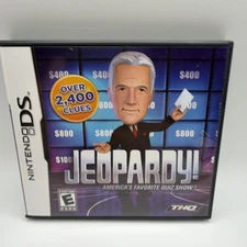 Jeopardy (Nintendo DS, 2010) Video Game Complete With Manual