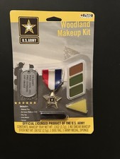US Army Woodland Make Up Kit Brand New Sealed