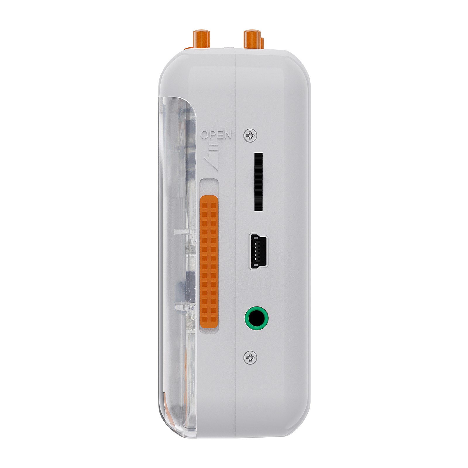 Portable Cassette Player Tape Recorder USB Cassette to MP3 Converter White ZIRA