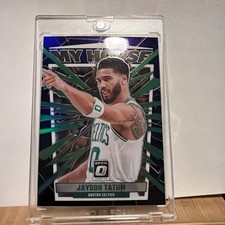 2023-24 Panini Donruss Optic - My House Jayson Tatum #7 Purple Prizm