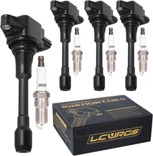 Set of 4 Ignition Coil Pack and Spark Plugs Fits for 2007 2008 2009 2010 2011 20