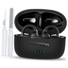 Silicone Case for Raycon Everyday Clip Earbuds, with Cleaning Kit Black