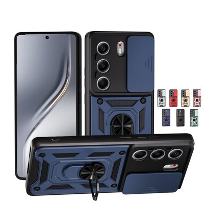 Slide Camera Protection Armor Back stand Case For Tecno Camon 40 Pro / Camon 40