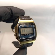 Vintage Watch Elektronika 5 30353 (206) Digital Wristwatches Quartz USSR