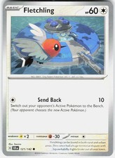 Pokemon TCG Fletchling Stellar Crown 121/142 Common NM