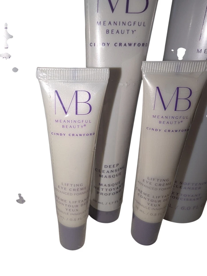 Новый значимый красоты Синди Кроуфорд 5 изделий запечатанный уход за кожей глаз крем тонер - Изображение 3 из 4