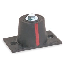 MASON 4C989 Floor Mount Vibration Isolator,Neoprene 4C989