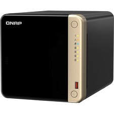 QNAP Turbo NAS TS-464-8G 4-Bay Diskless SAN/NAS Storage System TS4648GUS
