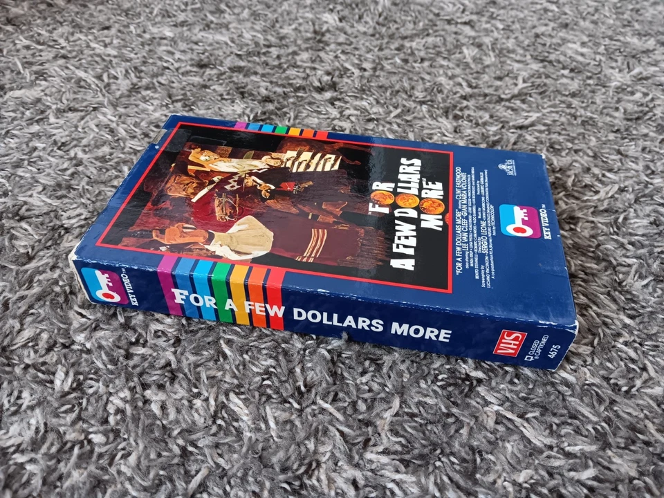 For a Few Dollars More VHS 1987 CBS Fox Western 1967 Sergio Leone Clint Eastwood - Image 3 of 4