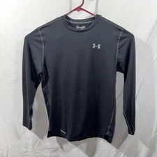 Under Armour Men's Large Coldgear Base 3.0 Crewneck Baselayer Shirt Gray