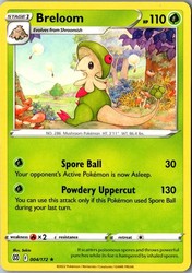 Breloom 004/172 Rare Brilliant Stars Pokemon TCG