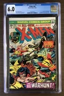 🔥 CGC 6.0 X-Men #60 Death of Thunderbird (Marvel Comics 1975) Vintage RARE SLAB