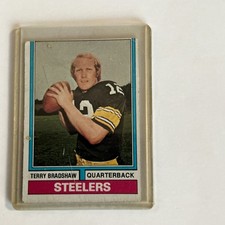 Topps 1974 Terry Bradshaw #470 Pittsburgh Steelers NFL Football Base Set