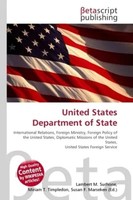 Lambert M. Surhone (U. A.) | United States Department Of State | Taschenbuch