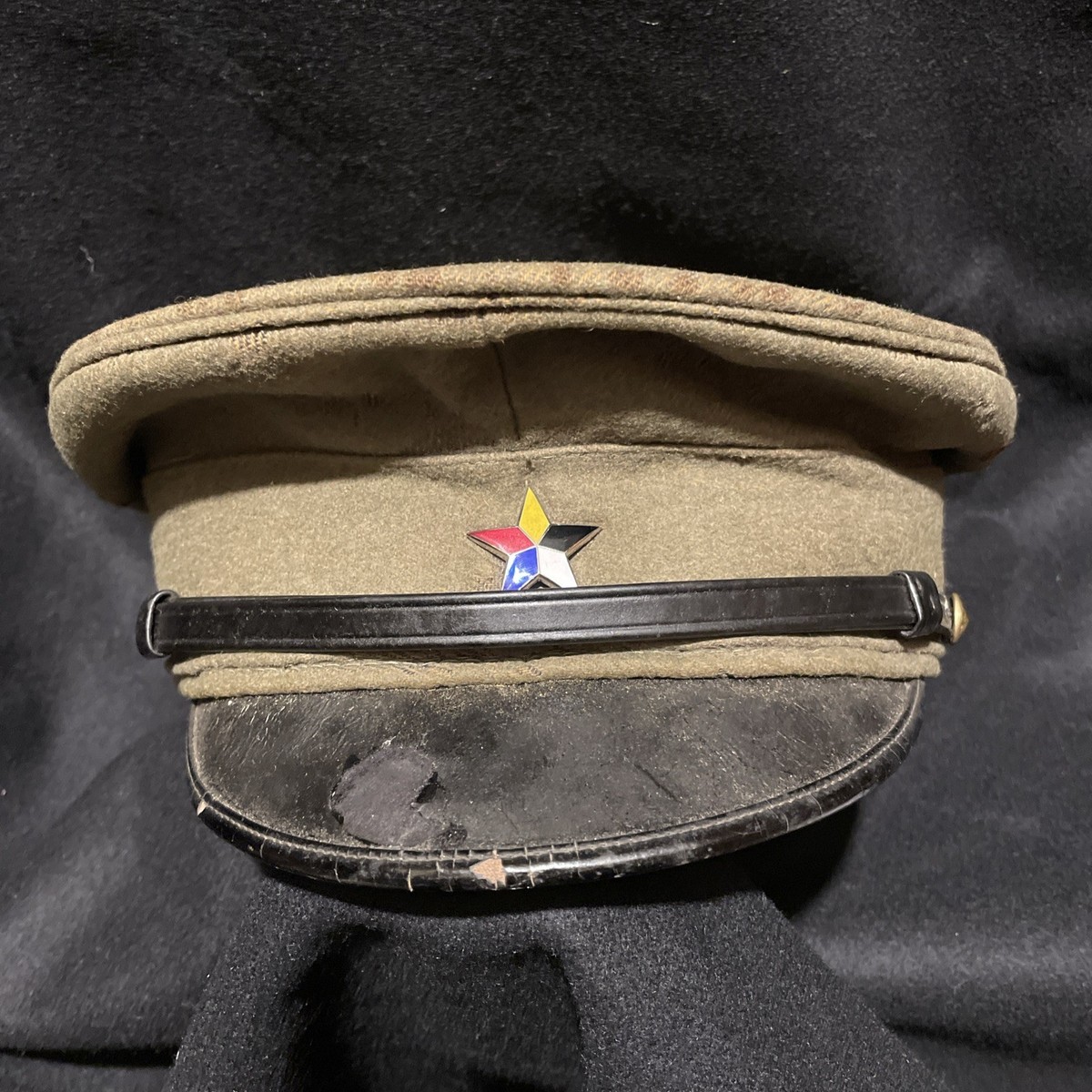 WWII Manchukuo original officer hat japan | eBay