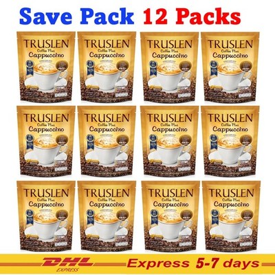 12x Truslen Coffee Plus Cappuccino Weight Control Health Instant Mix Coffee 17g