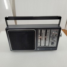Vintage GE General Electric 4 Band Receiver TV/WB/AM/FM Radio 7-2945A Tested