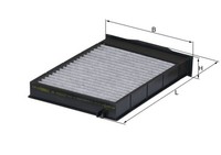 Mahle Lak 175 Filter, Innenraumluft FüR Renault