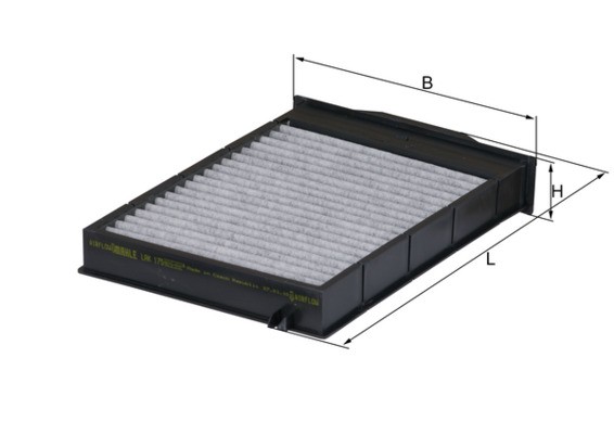 Mahle Lak 175 Filter, Innenraumluft FüR Renault-image