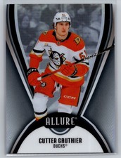 2025-26 Upper Deck Allure #93 Cutter Gauthier Black Rainbow
