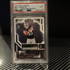 2024 Panini Contenders - Draft Class Contenders Brock Bowers #7 (RC)