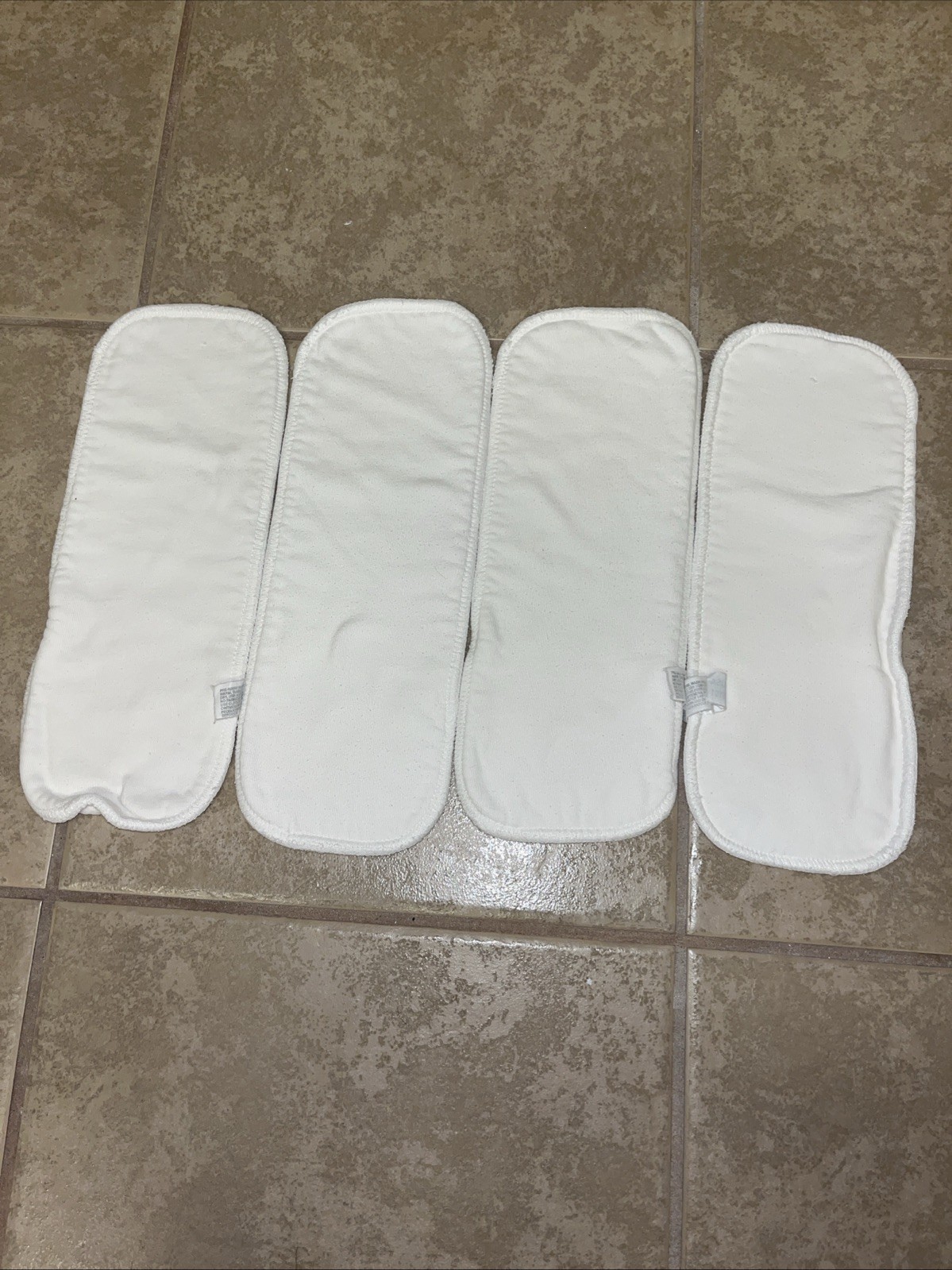 Set If 4 Thirsties Hemp Cotton Inserts - Newborn