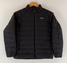 Patagonia Nano Puff Jacket Full Zip Black Youth L Size 12