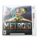 Metroid Samus Returns (Nintendo 3DS, 2017) Game and Case