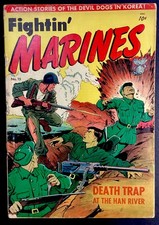 Fightin? Marines #15 1951 St. John 1.8 GD- Matt Baker Golden Age War Cover