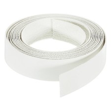 Edge Banding 1 1/8 Inch x 9.84ft Pre-Glued Veneer Edging Warm White Glossy