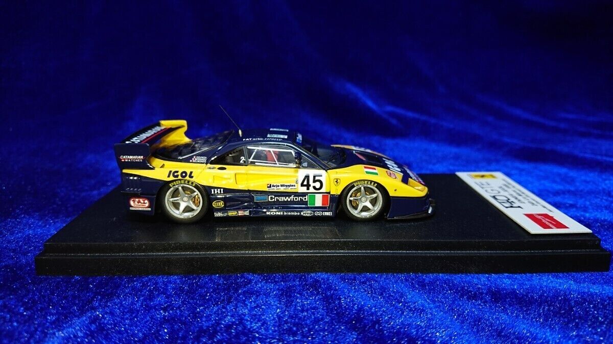 1/43 MAKE UP EIDOLON Ferrari F40 GTE Le Mans 1996 Ennea IGOL 1/43 MAKE UP EIDOLON Ferrari F40 GTE Le Mans 1996 Ennea IGOL