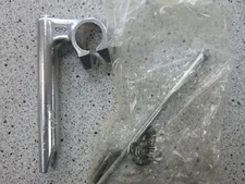 Vintage ACS road / cruiser 1 inch stem aluminum silver 25.4 clamp made in USA