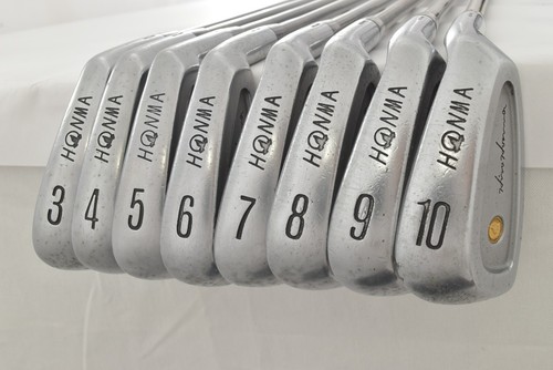3S 7Pcs HONMA LB-708 Cavity BACK Irons 3-10 NEW SUPER LIGHT TITAN CARBON S-2 RH - Picture 2 of 19
