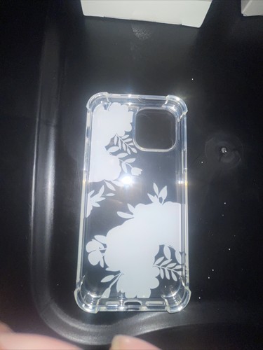 Gviewin iPhone 12 & 13 Pro Max Case (6.7) Clear Flower - Zdjęcie 2 z 4