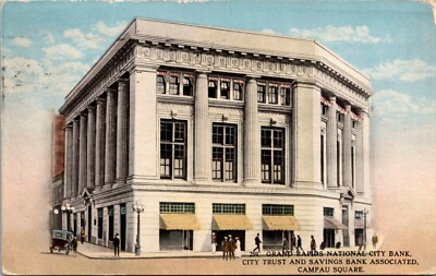 PC Grand Rapids National City Bank Trust and Savings Campau Square Michigan