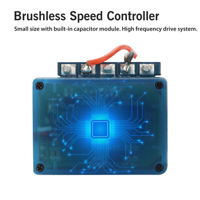 120A Brushless ESC Electric Speed Controller for 1/10 1/8 RC Car