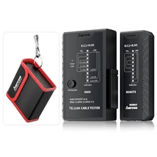 Network Cable Tester Rj45 For Lan & Tel Continuity Of Rj45/11/12 Cat5e Cat6 Cat7