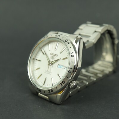 Seiko 5 21 Jewels Automatic Watch 7S26-0480 Vintage Day Date