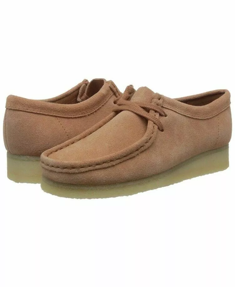 Clarks Originals Womens Wallabees Sand Stone Suede Shoe UK 4,5,6,7